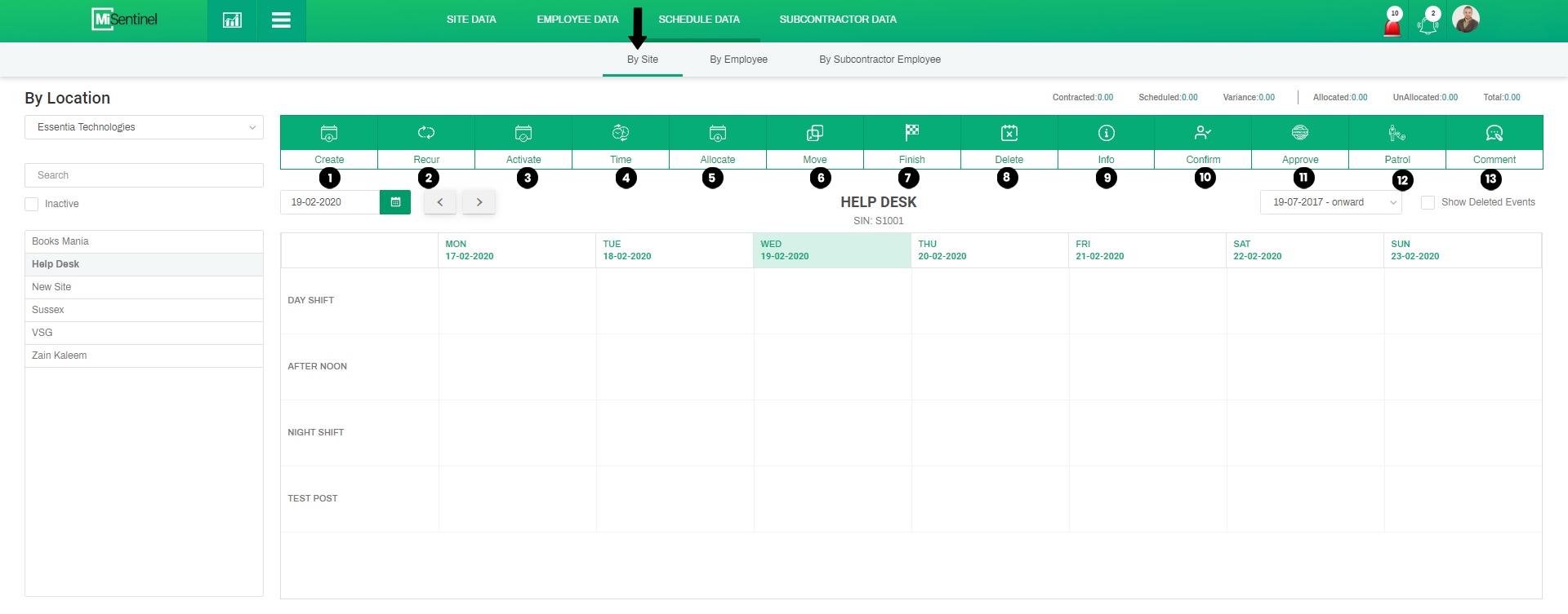 schedule-byemp